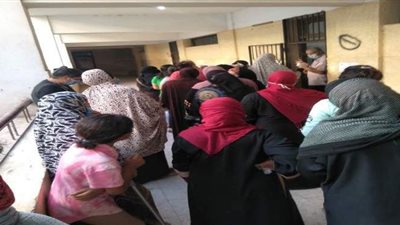 طوابير للسيدات بالخصوص  للإدلاء بأصواتهن في انتخابات الشيوخ |  صور
