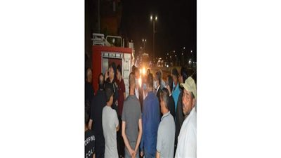 نشوب حريق  بمركز الهداية للطب النفسي بالغربية | صور