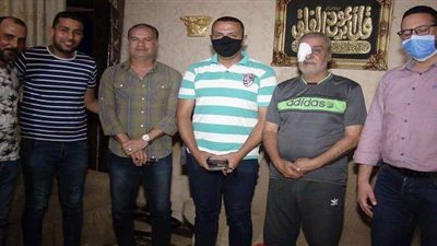 لافتة طيبة.. نادي القناة يزور  أحمد مهران بعد إجرائه عملية جراحية | صور