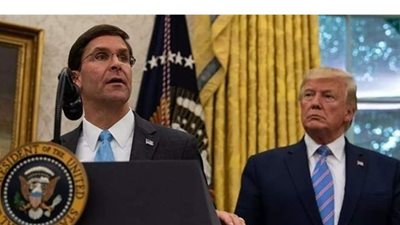 ترامب ناقش سرا تغيير وزير الدفاع بعد الانتخابات