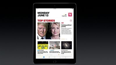 أبل تطرح تحديثا لتطبيق الأخبار