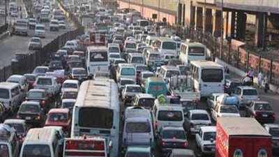 شلل مروري على طريق «مصر - إسكندرية» الزراعي