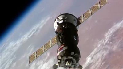 التحام مركبة روسية بمحطة الفضاء الدولية