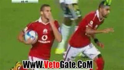 بالفيديو.. رمضان صبحي يسجل الهدف الأول للأهلي في مرمى المصري