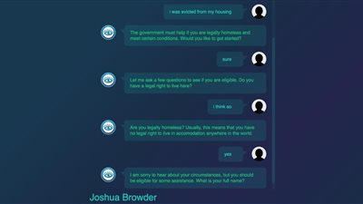 روبوت يساعد على إيجاد مأوى للمشردين