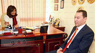 وزيرة الهجرة تلتقي هاني الناظر لبحث تطورات مؤسسة علماء مصر بالخارج