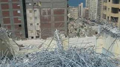 إزالة مخالفات بناء بعقار في «أثر النبي» وإخلاء عقارات قلعة الكبش