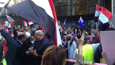 مسيرة للأقباط بالخارج تأييدًا لإرادة الشعب المصرى