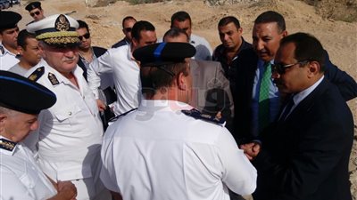 بالصور.. مدير أمن الإسكندرية يشاهد بروفة لتأمين مباراة الكونغو