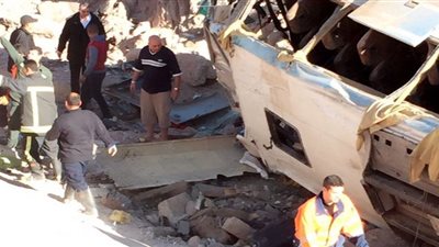 طائرة حربية لنقل مصابي حادث أتوبيس نويبع إلى مستشفى الإسكندرية