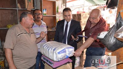 بالصور.. الرقابة الإدارية بالدقهلية تشن حملة على مجمعات مدينة شربين