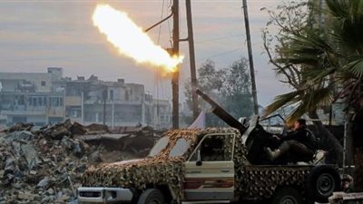 طائرات حربية تقصف الغوطة رغم بدء الهدنة في دمشق