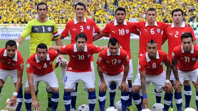 التشكيلة النهائية لمنتخب تشيلي في المونديال