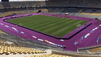 ستاد برج العرب في ثوبه الجديد بمباراة الكونغو