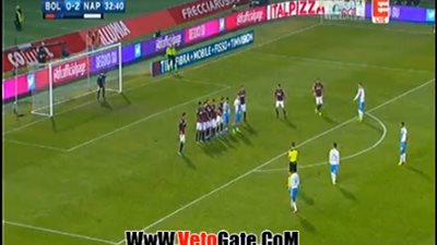 بالفيديو.. ميرتينر يحرز الهدف الثالث لنابولي أمام بولونيا