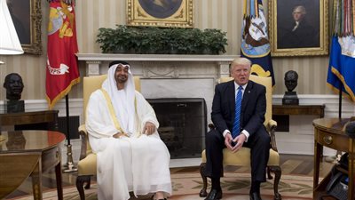 بالصور.. ترامب يستقبل محمد بن زايد في البيت الأبيض