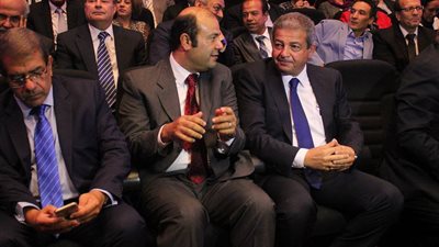 بالصور..وزير الشباب والرياضة يصل احتفالية «الصحفيين» باليوبيل الماسي
