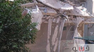 بالصور.. الحماية المدنية ترفع آثار حطام منزل منهار بمحيط الكاتدرائية