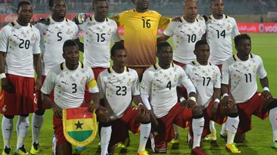 التشكيلة النهائية لمنتخب غانا في المونديال