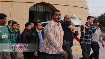 بالفيديو.. «أبو ستيت» ورؤساء الجامعات الخاصة في جنازة شريف حلمي