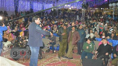 بالصور.. شيبة يحيي حفل نصف العام في «العاشر من رمضان»