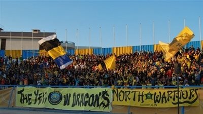 يلو دراجونز يحضر مباراة ديربى القناة الودية