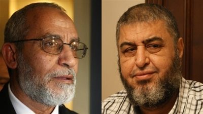 غدًا.. أولى جلسات محاكمة بديع والشاطر في قضية قتل المتظاهرين بالمقطم