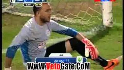 بالفيديو.. سعيد مراد يتقدم بالهدف الثاني للمصري أمام الداخلية