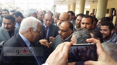 بالصور.. وزير النقل يتفقد سكك حديد الإسماعيلية