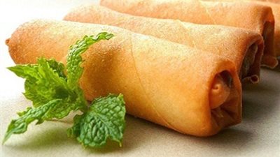 لفائف الجلاش بالجبن والنعناع بطريقة الشيف غادة التلي