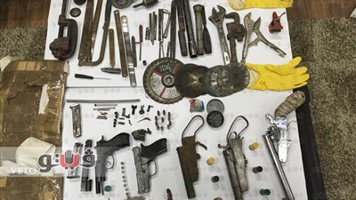 بالصور.. ضبط متهمين بإدارة ورشة لتصنيع السلاح في القليوبية