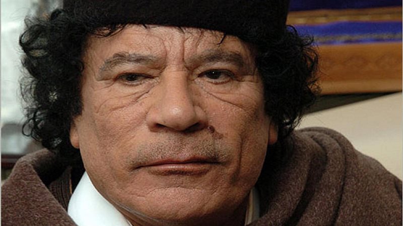 معمر القذافي 