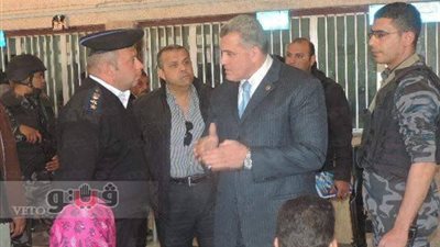 بالصور.. مدير أمن شمال سيناء يتفقد مبنى إدارة مرور العريش