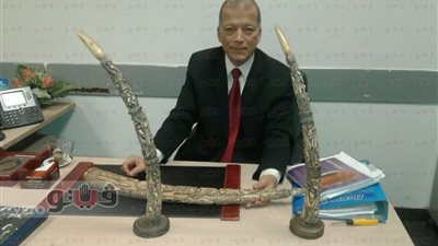 بالصور.. ضبط مطربة حاولت تهريب كمية من العاج بمطار القاهرة