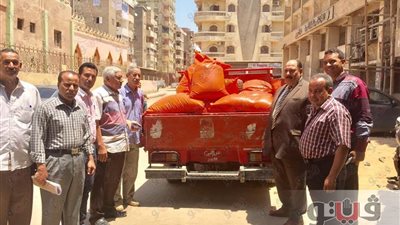 ضبط 2 طن سماد زراعي محظور تداوله بالأسواق بحوزة سائق في الفيوم