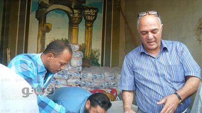 طرح 6 أطنان سكر بمنافذ الوحدة المحلية لمركز مطاي بالمنيا