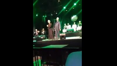 بالفيديو.. «التهامي» يغرد في حفل الشيخ إيهاب يونس بساقية الصاوي