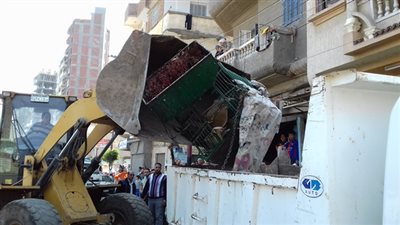 ضبط 2149 إشغالا وتنفيذ 418 قرارا إداريا بـ«زهور بورسعيد»