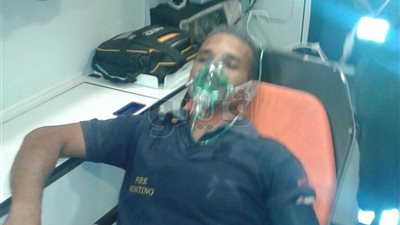 بالصور.. العناية الإلهية تنقذ العاملين بمطار القاهرة من كارثة