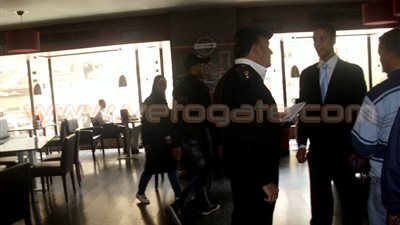 بالصور.. حملة لإزالة الكافيهات المخالفة بمدينة نصر