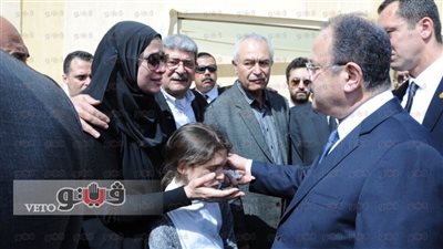 بالصور.. وزير الداخلية يشيع جنازة شهيد العريش بأكاديمية الشرطة