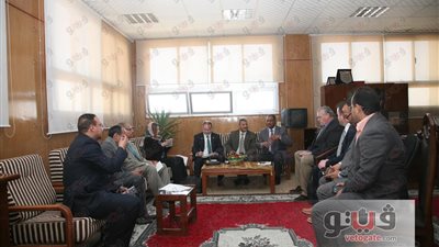 وفد من جامعة فرجينيا في زيارة لـ«جنوب الوادي»