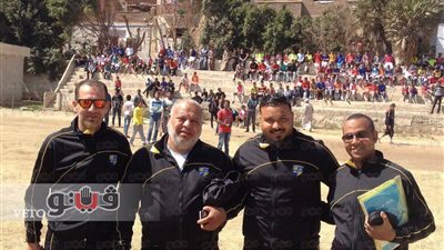 بالصور.. إقبال كبير على اختبارات ناشئي المقاولون بالأقصر