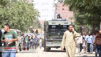 بالصور.. تمركز قوات الأمن أمام مزلقان عين شمس تحسبًا لـ«عنف الإخوان»