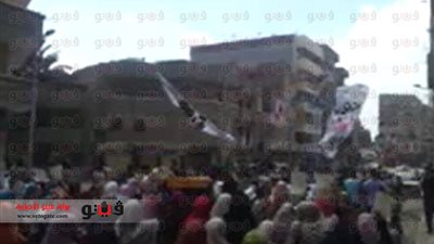 بالصور.. مسيرة لـ«الإرهابية» بدمنهور رفضًا لنتائج الانتخابات الرئاسية