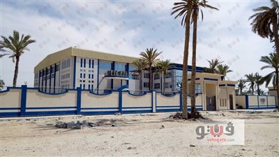 بالصور.. إنشاء أكبر صالة مغطاة للألعاب في العريش «تقرير»