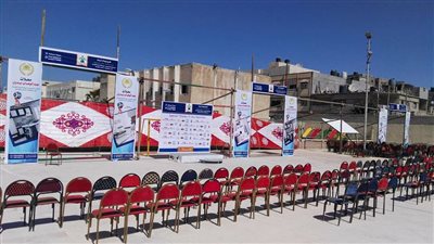 وضع شاشات عملاقة بمراكز الشباب في شمال سيناء