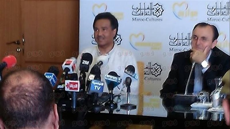  المؤتمر الصحفى لفنان