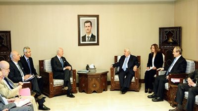 المعلم لـ«دي ميستورا»: لا شروط مسبقه للحوار السوري في جنيف