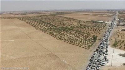 الأمريكيون يبررون عدم قصف مواكب «داعش» خلال خروجهم من «منبج» السورية